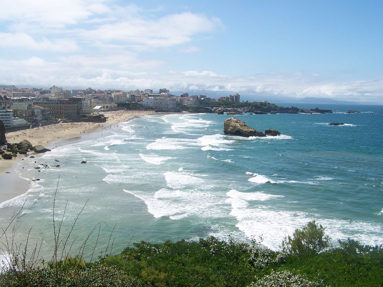 Photo de la ville Biarritz : Prévisions de vagues en temps réel à Biarritz