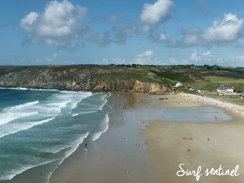 Photo du spot Baie des Trépassés à Plogoff : Surf report et prévisions de vagues en temps réel