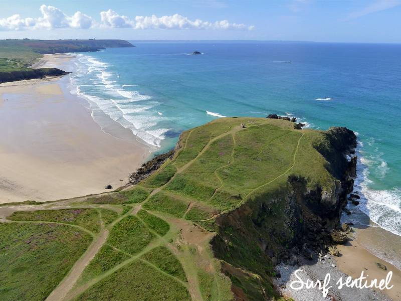 Photo du spot Lostmarc'h à Crozon : Surf report et prévisions de vagues en temps réel