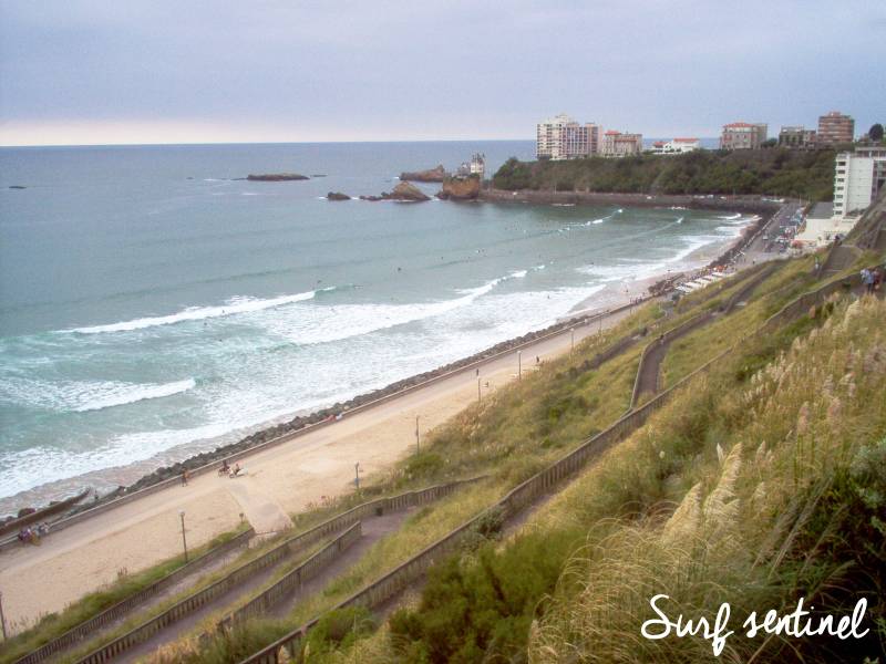 Photo du spot La Côte des basques à Biarritz : Surf report et prévisions de vagues en temps réel