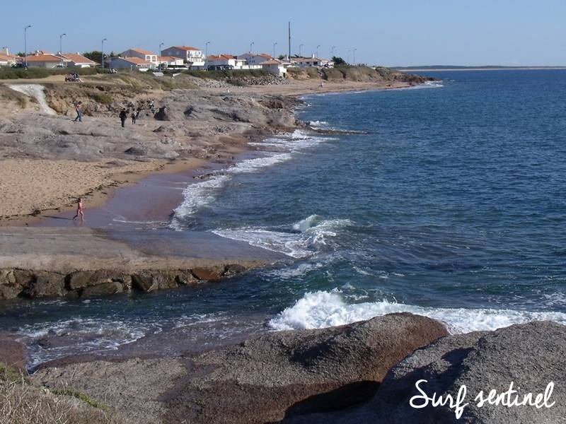 Photo du spot La Sauzaie à Brétignolles-sur-Mer : Surf report et prévisions de vagues en temps réel
