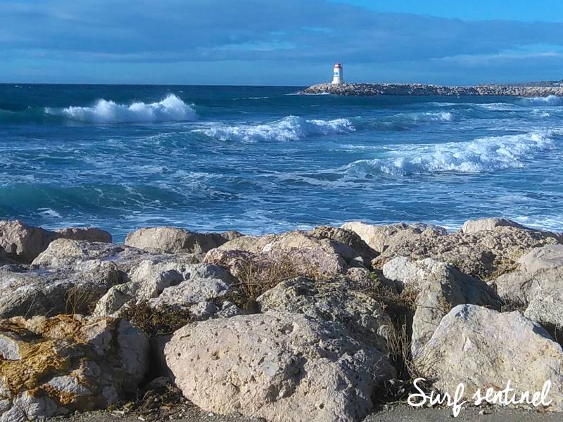 Photo du spot L'Hermitage à Sausset-les-Pins : Surf report et prévisions de vagues en temps réel