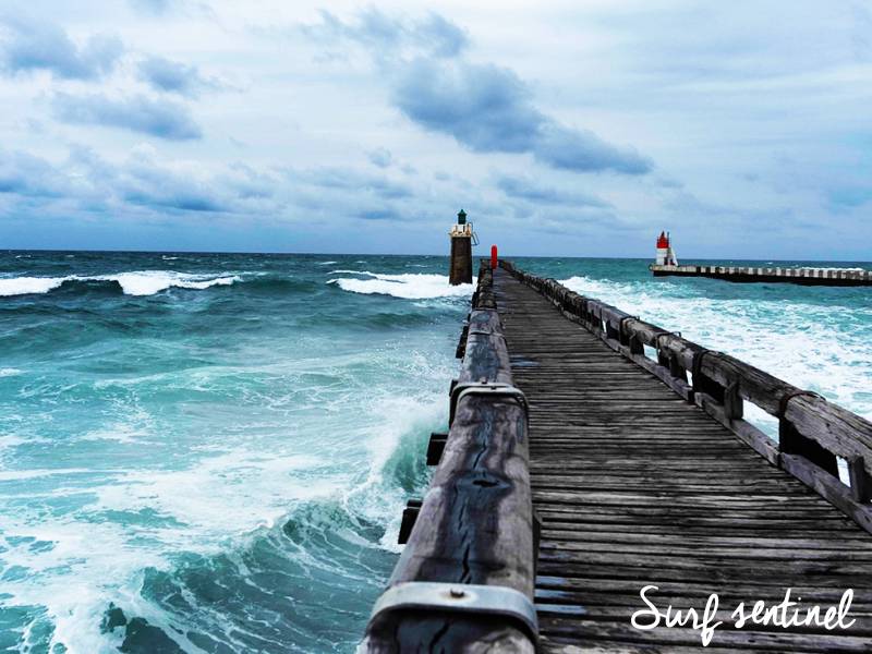 Photo du spot L'Estacade (Miramar) à Capbreton : Surf report et prévisions de vagues en temps réel
