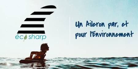 Surf infos : EcoSharp l'aileron surf éco-responsable lance sa campagne participative
