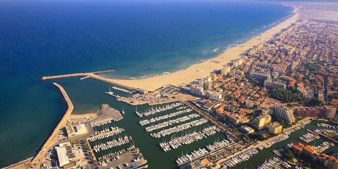 Photo de la ville Canet-en-Roussillon : Prévisions de vagues en temps réel à Canet-en-Roussillon