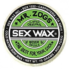 Wax pour le surf Mr Zogs sex wax coco pour eau froide