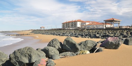 Météo des vagues et surf report sur le spot de surf de Les Sables d'Or à Anglet, Pyrénées-Atlantiques