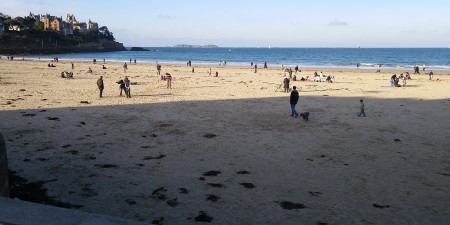 Météo des vagues et surf report sur le spot de surf de L'écluse à Dinard, Ille-et-Vilaine