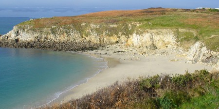 Météo des vagues et surf report sur le spot de surf de Corsen à Plouarzel, Finistère