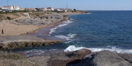 Météo des vagues et surf report sur le spot de surf de La Sauzaie à Brétignolles-sur-Mer, Vendée