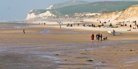 Météo des vagues et surf report sur le spot de surf de Wissant à Wissant, Pas-de-Calais