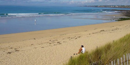 Météo des vagues et surf report sur le spot de surf de Plage Du Loch à Guidel, Morbihan