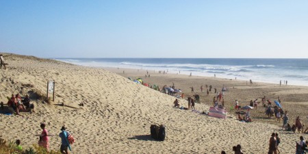 Météo des vagues et surf report sur le spot de surf de Saint Girons Plage à Vielle-Saint-Girons, Landes