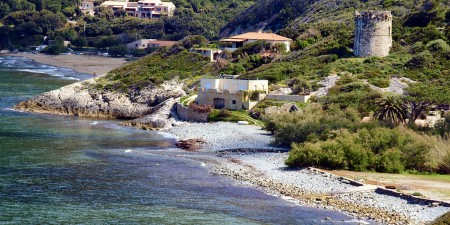 Météo des vagues et surf report sur le spot de surf de Farinole à Farinole, Haute-Corse