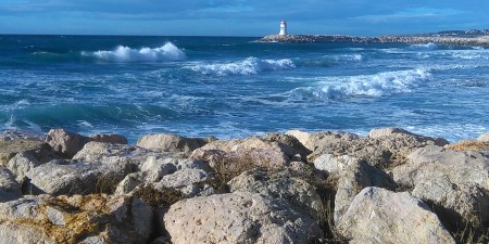 Météo des vagues et surf report sur le spot de surf de L'Hermitage à Sausset-les-Pins, Bouches-du-Rhône