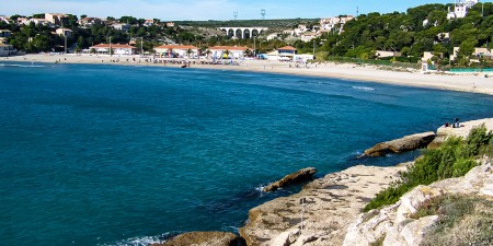 Météo des vagues et surf report sur le spot de surf de La Couronne (Plage du Verdon) à Martigues, Bouches-du-Rhône