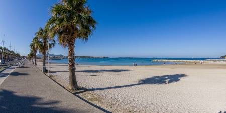 Météo des vagues et surf report sur le spot de surf de Brutal Beach (Bonnegrâce) à Six-Fours-les-Plages, Var