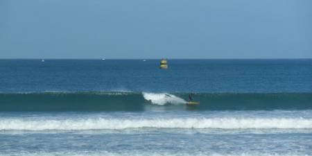 Météo des vagues et surf report sur le spot de surf de Le Dossen à Santec, Finistère