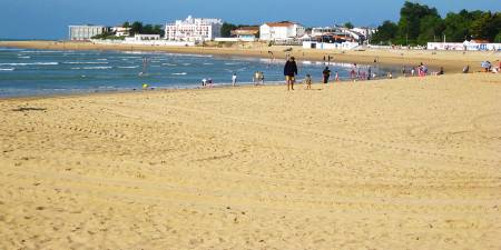 Météo des vagues et surf report sur le spot de surf de L'Aunis à La Tranche-sur-Mer, Vendée