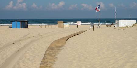 Météo des vagues et surf report sur le spot de surf de La Salie Nord à La Teste-de-Buch, Gironde