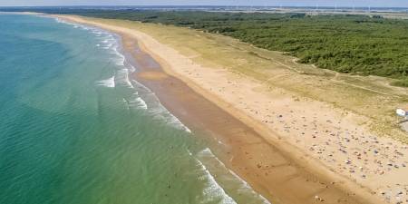 Météo des vagues et surf report sur le spot de surf de La Terrière à La Tranche-sur-Mer, Vendée
