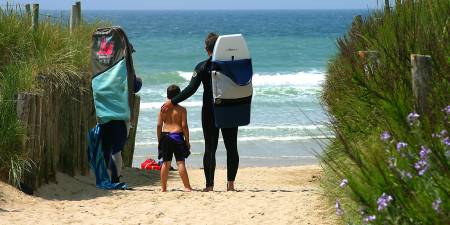 Météo des vagues et surf report sur le spot de surf de Mentor à Plouharnel, Morbihan